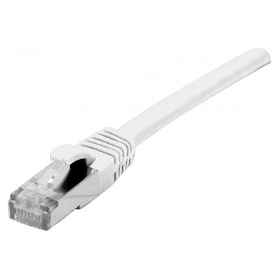 Cordon patch rj45 f utp cat 6 lsoh snagless blanc - 10m