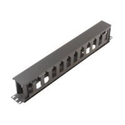 Eet Nordic Noir Microconnect Cable Management - Panneau D'agencement De Câbles - 1U - 19"