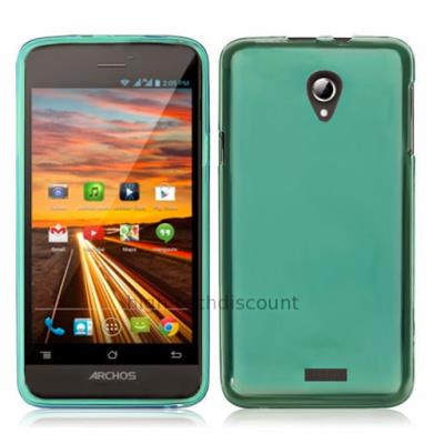 Housse etui coque pochette silicone gel fine pour Archos 50c Oxygen - BLEU