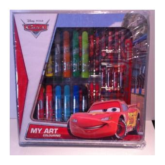 Wdk Coffret Coloriage Cars De Disney 1235 Crayon De Couleur