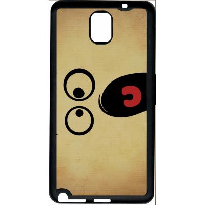 Coque samsung note 3 smiley peur horrifie