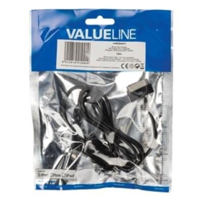 Socle de chargement mâle 30 broches pour connexion 30 broches pour voiture ? connecteur noir 1,00 m 12 v pour voiture valueline