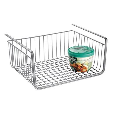 Interdesign 63076eu york lyra panier sous étagère argent