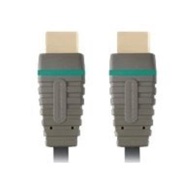 Bandridge Blue HDMI with Ethernet cable - 2 m