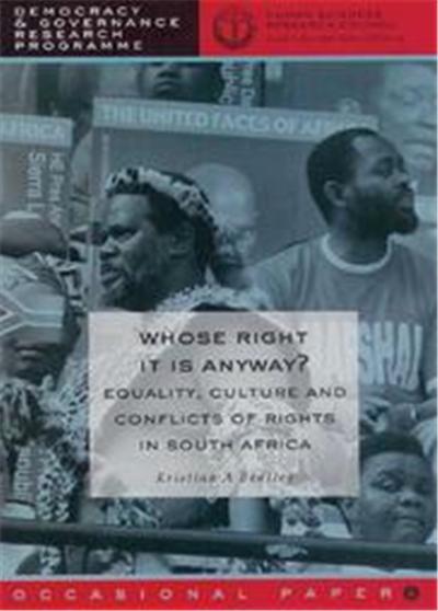 Whose Right Is It Anyway?