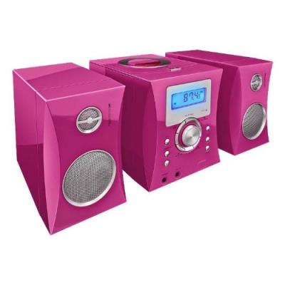 Micro chaine radio cd rose + stickers État correct - Bigben Interactive reconditionné disponible sur Fnac