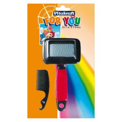 Comparer les prix de Brosse Souple Petit Modele - Pour Chien