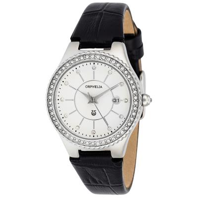 Montre Orphelia Temptation-122-1731-84 en Cuir Noir