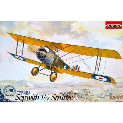 Maquette avion : sopwith 1 1/2 strutter roden