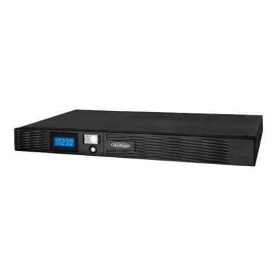 CyberPower Professional Rack Mount LCD Series PR1000ELCDRT1U - UPS - 670 Watt - 1000 VA