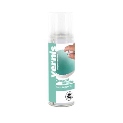 Vernis nacré menthe spray 125 ml - megacrea
