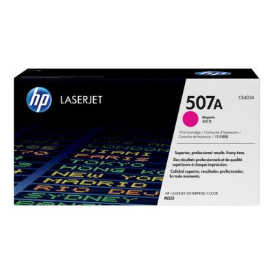 HP 507A - magenta - origineel - LaserJet - tonercartridge (CE403A)