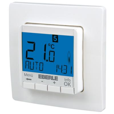 Eberle 527 8103 55 100 Fit-3r Termostato Ambiente Da Incasso Settimanale Regolatore Della Temperatura Ambientale Senza