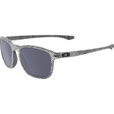 Oakley enduro fingerprint white grey - medium-large - blanc