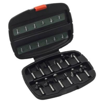 Bosch 2607019466 Coffret De 12 Fraises Queue 8 Mm