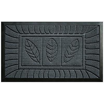 Tapis d'entr&eacute;e - Gris - 45 x 75 cm - Livraison gratuite - Gris