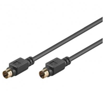 CABLE S-VIDEO mâle / S-VIDEO mâle plaqué or 5 m