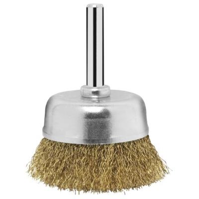 Bosch 2609256516 Brosse Boisseau pour Perceuse M14 Fils Ondulés Laitonnés 6 X 50 Mm
