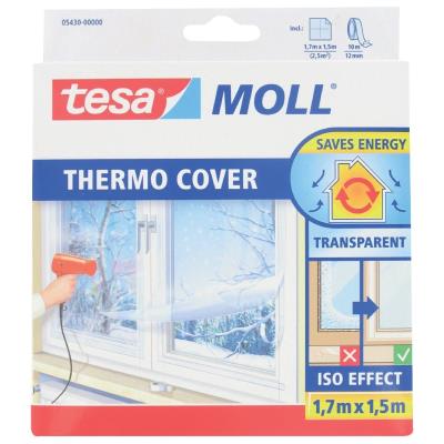 Tesa Transparent Moll Thermo Cover Film D'isolation, 1,7 M X 1,5 M