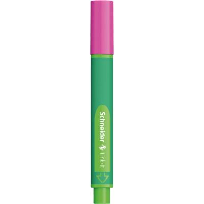 Schneider Stylo Feutre Fibre Combinable Link-It 1,0 Rose Fashion