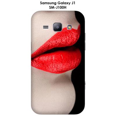 Coque Samsung Galaxy J1 - SM-J100H Rouge à lèvres Strawberry Ice