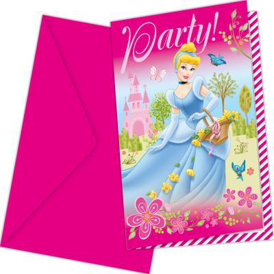 Cartes D Invitation Princesses Disney C Article De Fete Achat Prix Fnac