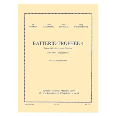 Batterie-trophée 4 - Recueil de pièces pour batterie