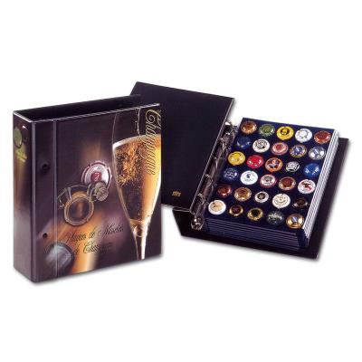 Album pour 90 capsules de Champagne