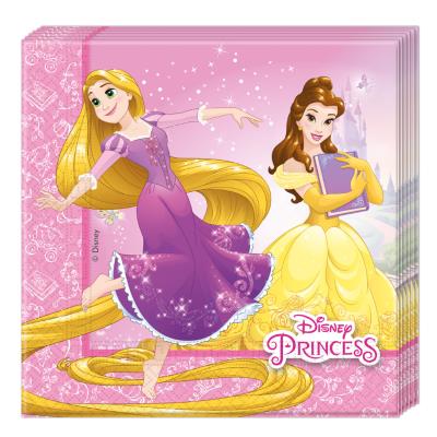 Serviettes en papier Princesses Disney x20 Procos