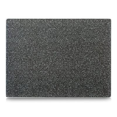 Zeller 26254 granit planche à découper en verre anthracite