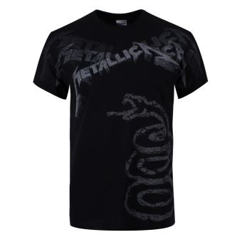 Homme Metallica-Black Album Faded NEW T-Shirt