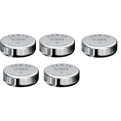 Varta 5 Piles oxyde argent V394 SR936SW SR936 394 1,55V