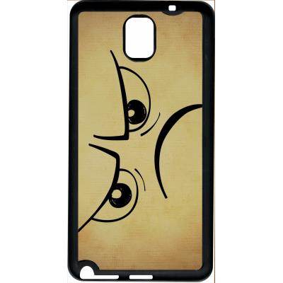 Coque samsung note 3 smiley mechant