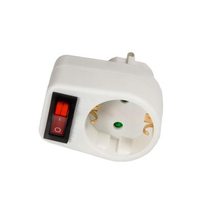 Adaptateur arcas pour une prise avec interrupteur
