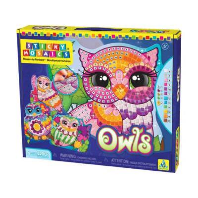Sticky Mosaics® Owls