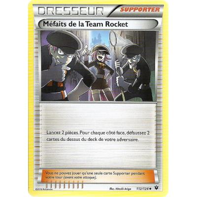 Carte Pokemon - XY10 - Impact des Destins - Méfaits de la Team Rocket - Dresseur - 112/124 - Peu Commune - VF État correct - Asmodee reconditionné disponible sur Fnac