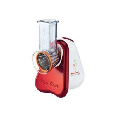 Moulinex Fresh Express Plus DJ756G Ruby Red - Elektrische rasp - metallic rood/wit