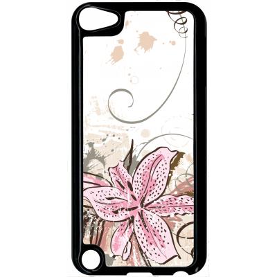 Coque ipod touch 5 lily with grunge floral