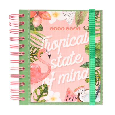 Agenda Scolaire Journalier 2019/2020 Tropical Summer M
