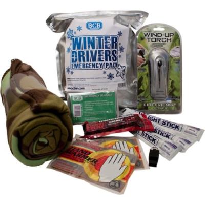Bushcraft winter drivers kit de survie pour lhiver argenté 28 x 13 x 36 cm