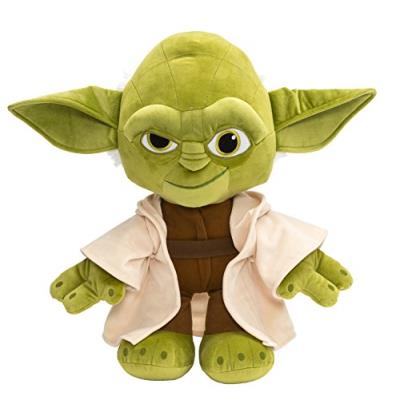 Joy toy - 1400704 - velboa-peluche velours - yoda - 45 cm