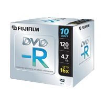 FUJIFILM - DVD-R x 10 - 4.7 Go - support de stockage
