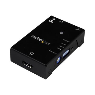 StarTech.com Émulateur EDID pour écran HDMI avec copie des données EDID et câble d'alimentation USB - 1080p - Lecteur/enregistreur EDID - HDMI - noir