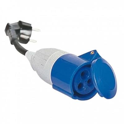 Fiche femelle CEE 17 + mâle Schuko 28 cm Inovtech