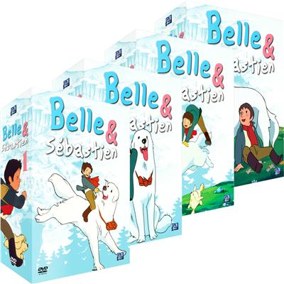 Coffret Belle Et Sébastien - L'intégrale En 4 VHS - Collector Vintage