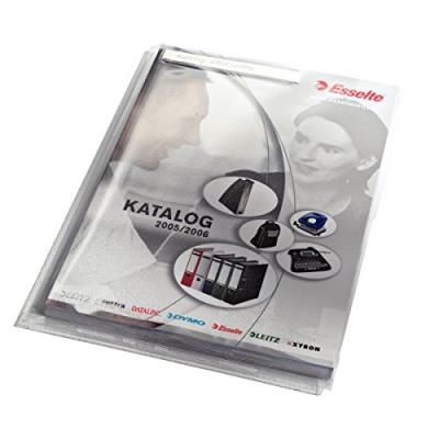 Esselte-leitz pochette a4 maxi, plastique, pvc grainé, incolore 40540000