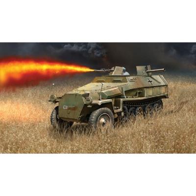 Maquette véhicule militaire : sd.kfz.251/16 flamm italeri