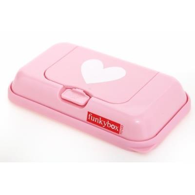 Funkybox - ftg05 - funkybox to go - coeur blanc - rose