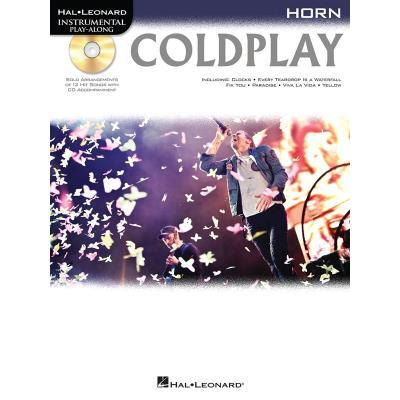 Partitions variété, pop, rock... HAL LEONARD INSTRUMENTAL PLAY ALONG - COLDPLAY + CD - HORN Vents