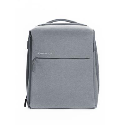 Sacoche XIAOMI Minimalist Fashion Shoulder Laptop Backpack - Light Grey